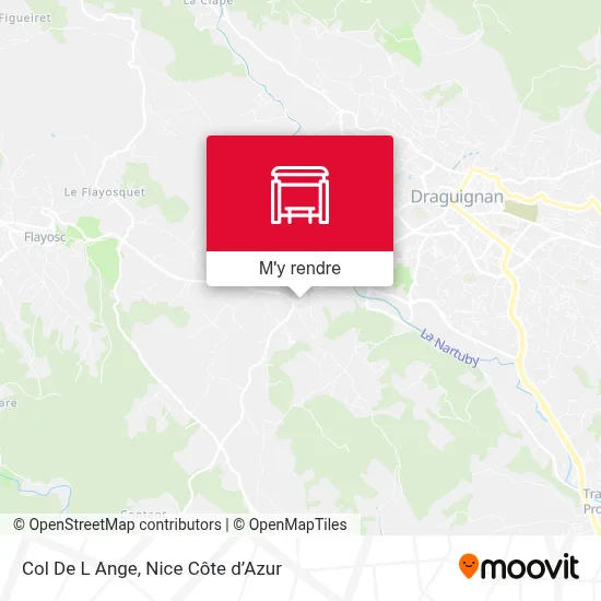 Col De L Ange plan