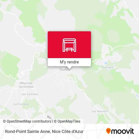 Rond-Point Sainte Anne plan