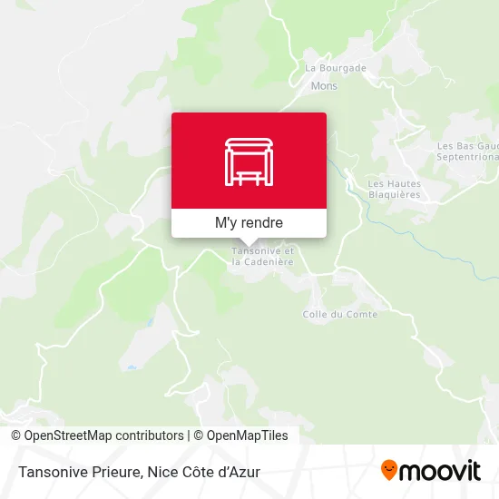 Tansonive Prieure plan