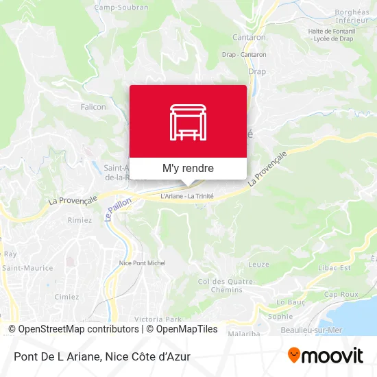 Pont De L Ariane plan