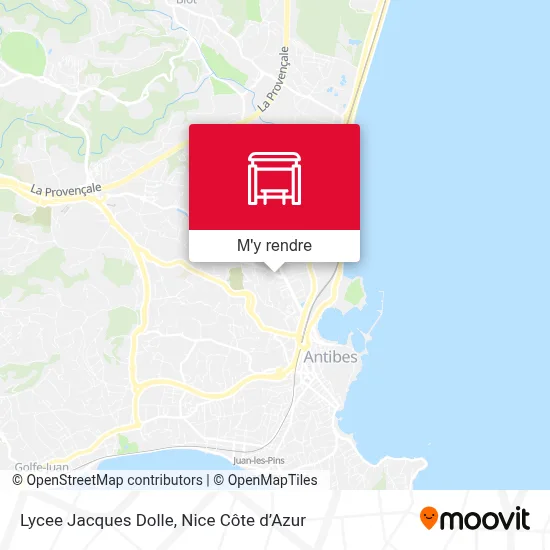 Lycee Jacques Dolle plan