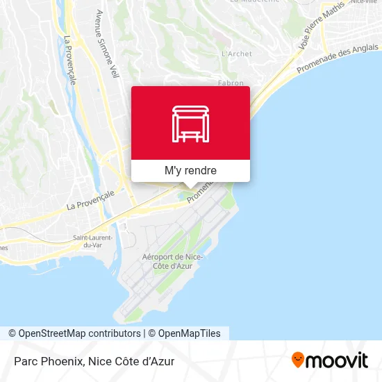Parc Phoenix plan