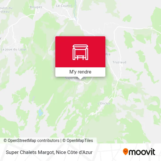Super Chalets Margot plan