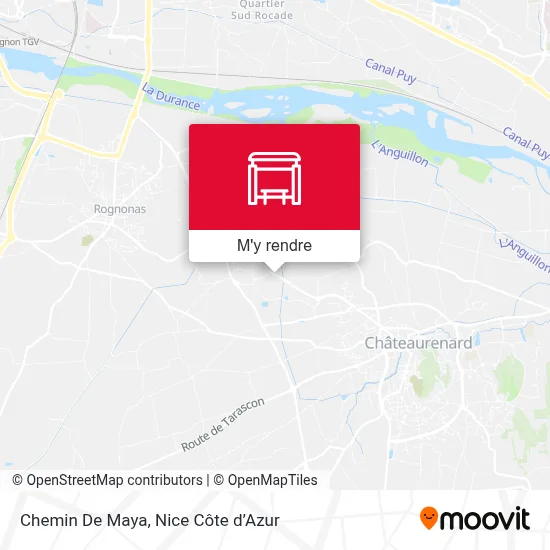 Chemin De Maya plan