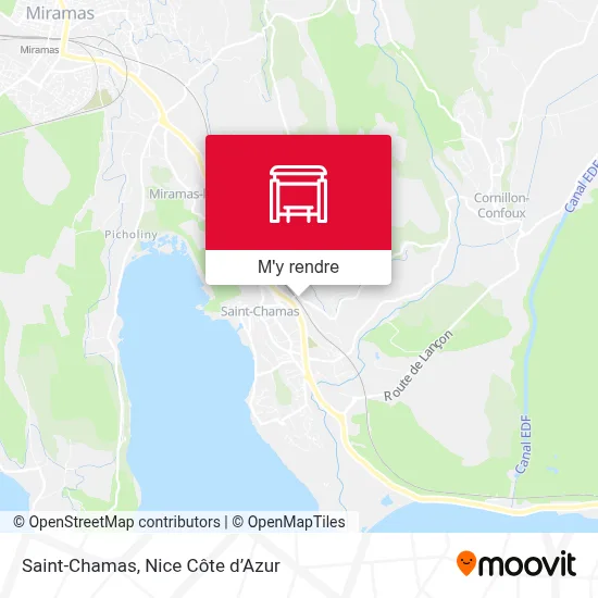 Saint-Chamas plan