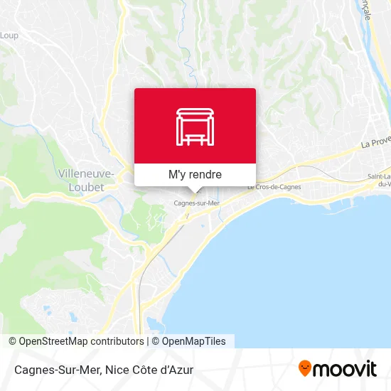 Cagnes-Sur-Mer plan