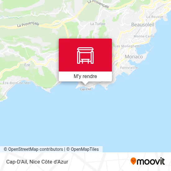 Cap-D'Ail plan