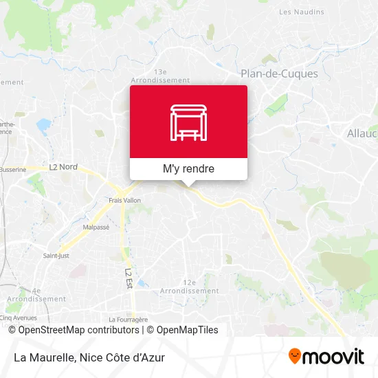 La Maurelle plan