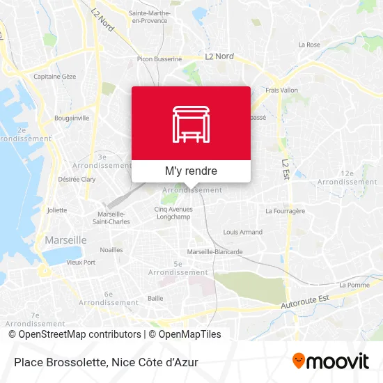 Place Brossolette plan