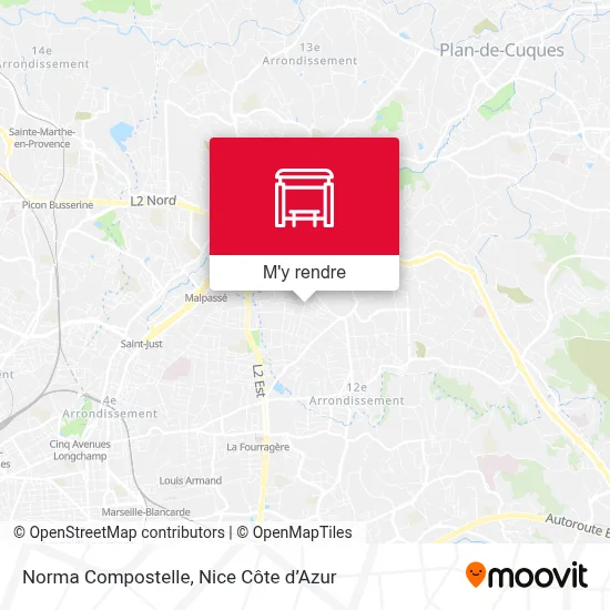 Norma Compostelle plan
