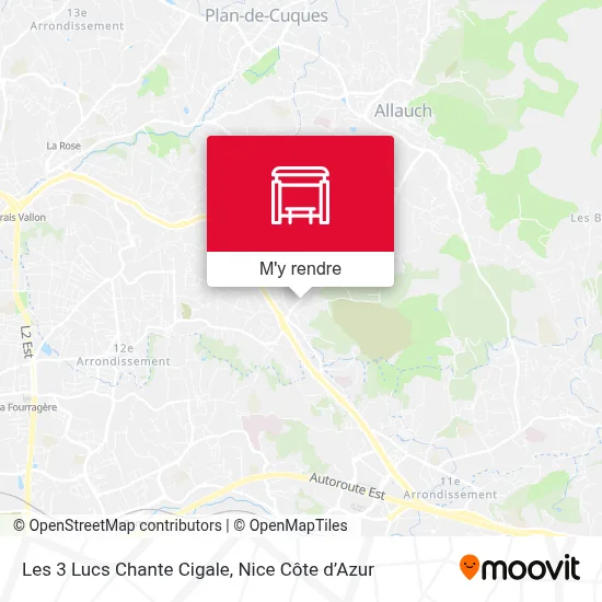 Les 3 Lucs Chante Cigale plan