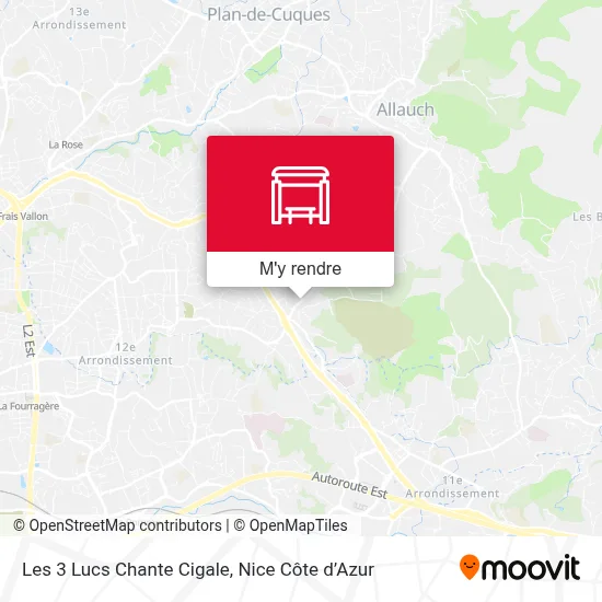 Les 3 Lucs Chante Cigale plan