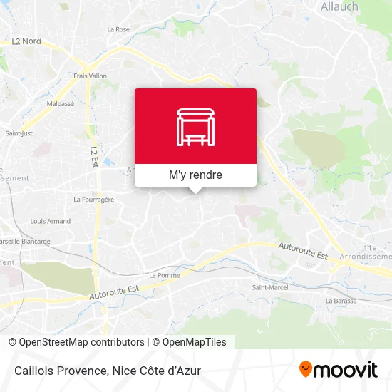 Caillols Provence plan