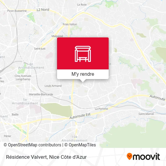 Résidence Valvert plan