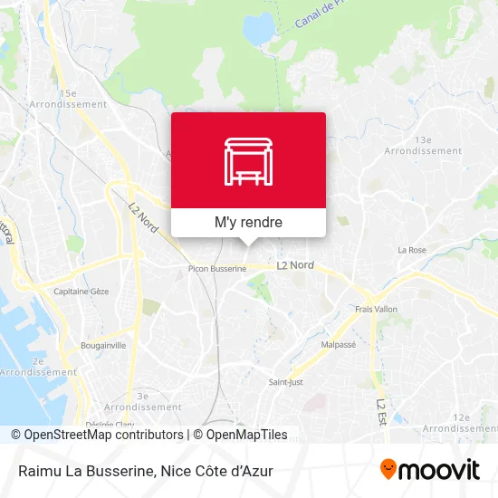 Raimu La Busserine plan