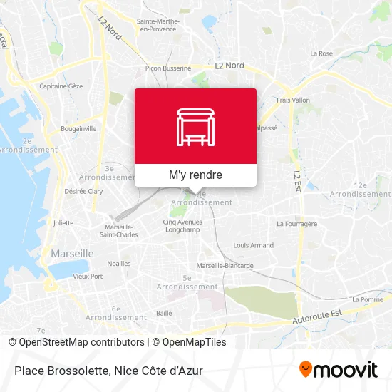 Place Brossolette plan