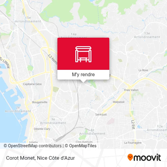Corot Monet plan
