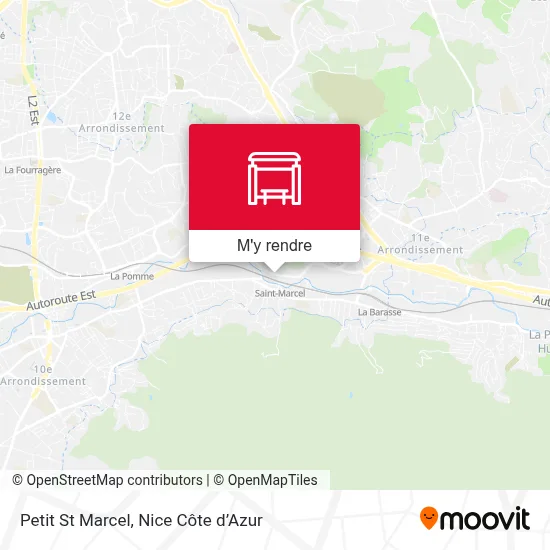 Petit St Marcel plan