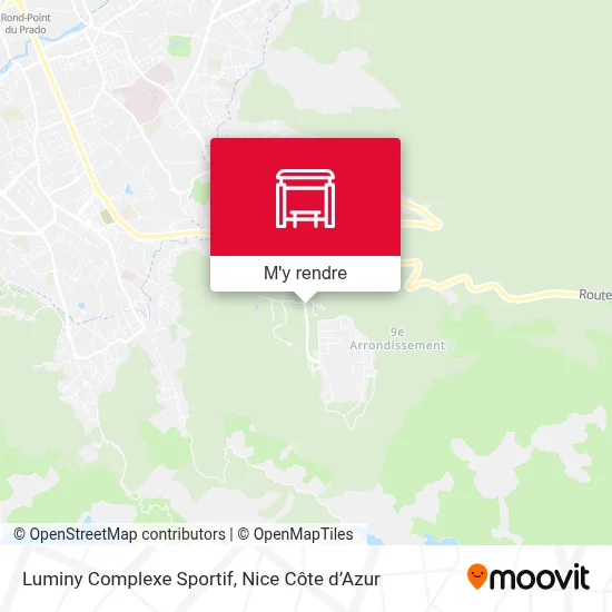 Luminy Complexe Sportif plan
