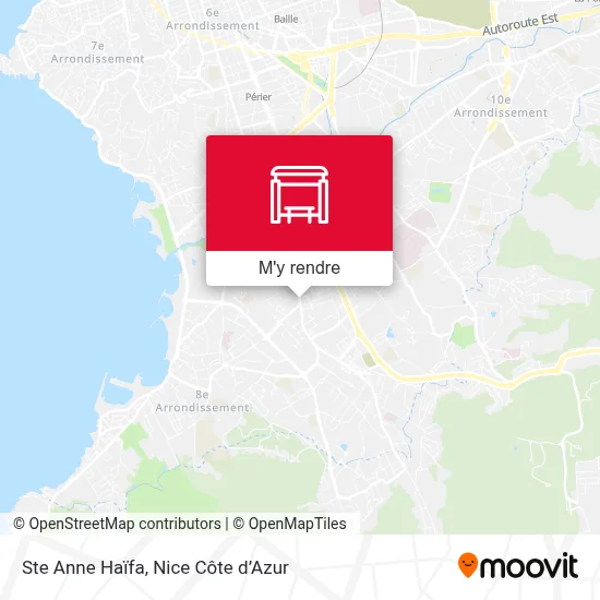 Ste Anne Haïfa plan