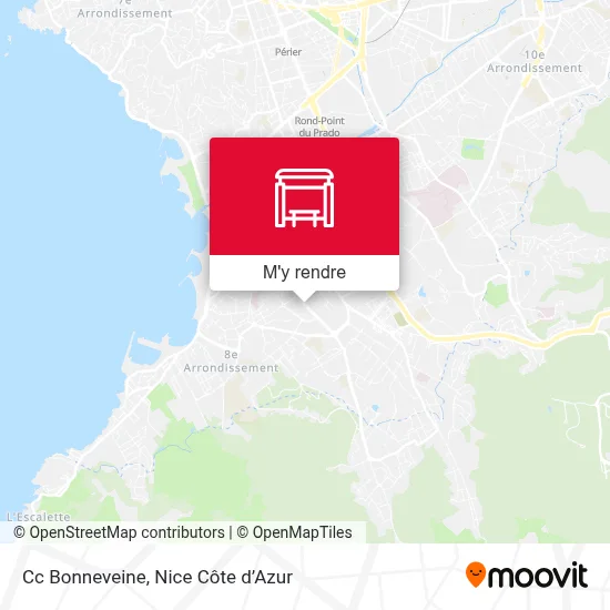 Cc Bonneveine plan