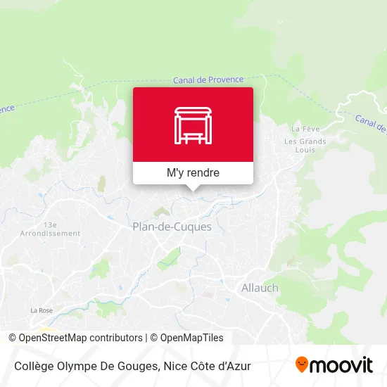 Collège Olympe De Gouges plan