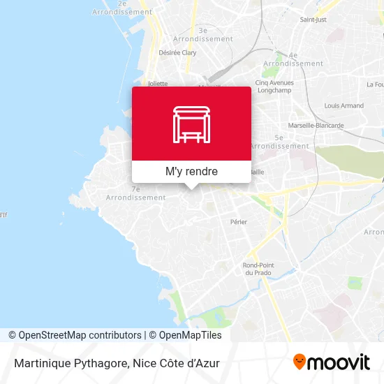 Martinique Pythagore plan