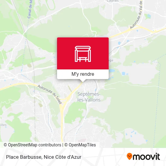 Place Barbusse plan