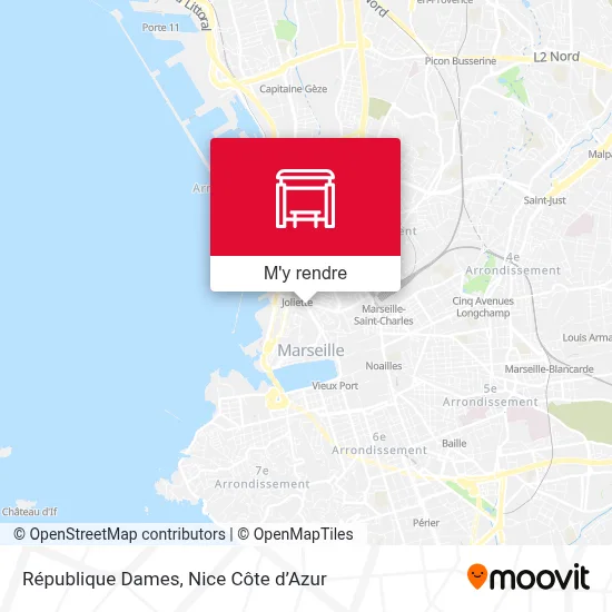 République Dames plan