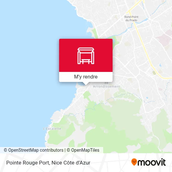 Pointe Rouge Port plan