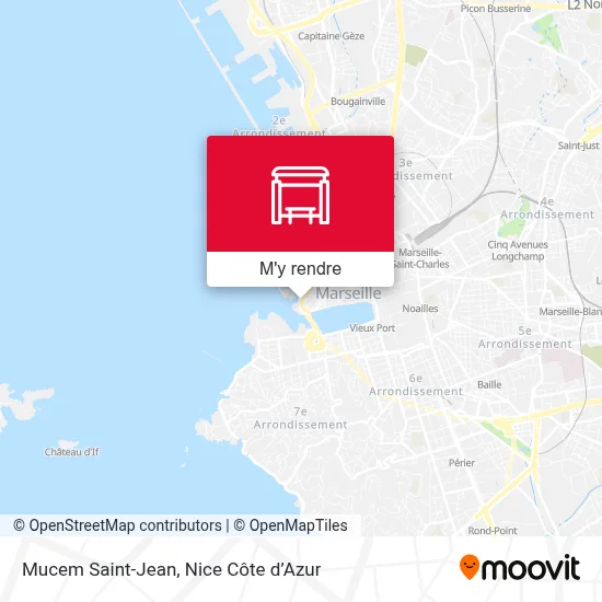 Mucem Saint-Jean plan