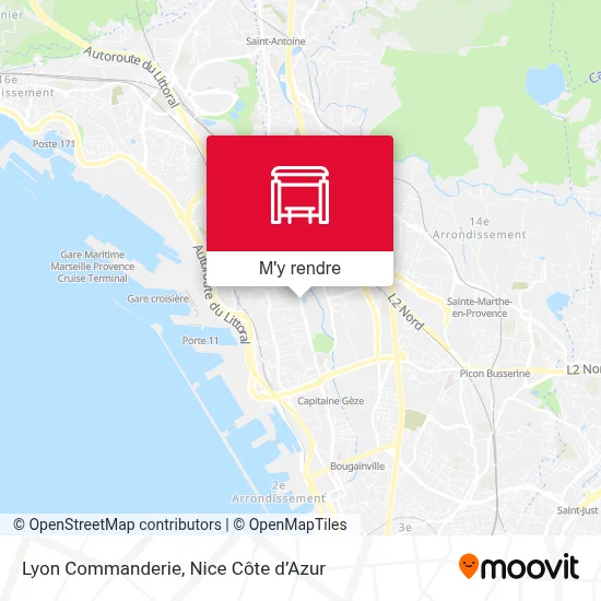 Lyon Commanderie plan