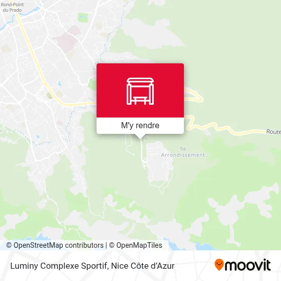 Luminy Complexe Sportif plan