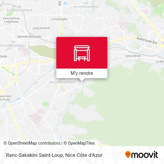 Ranc-Sakakini Saint-Loup plan