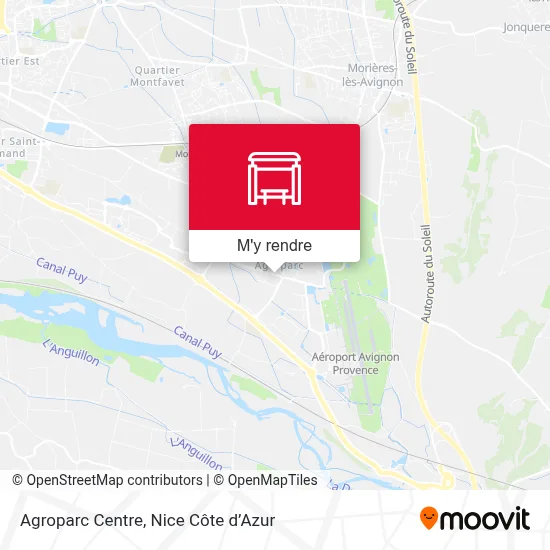 Agroparc Centre plan