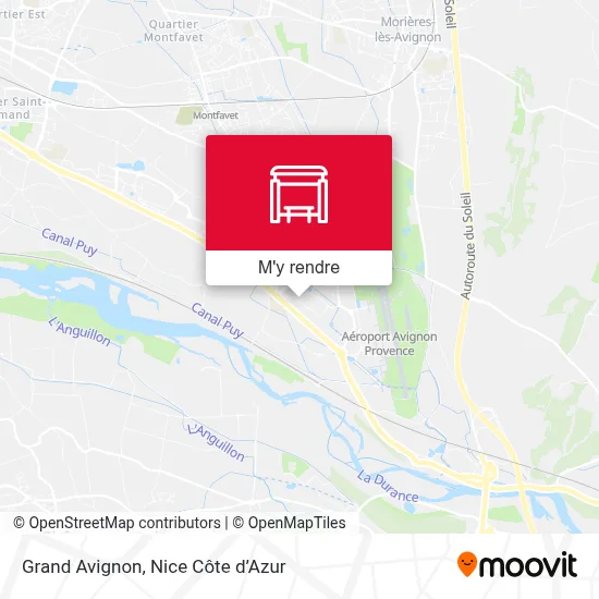 Grand Avignon plan