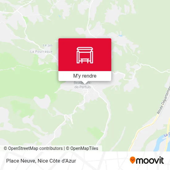 Place Neuve plan