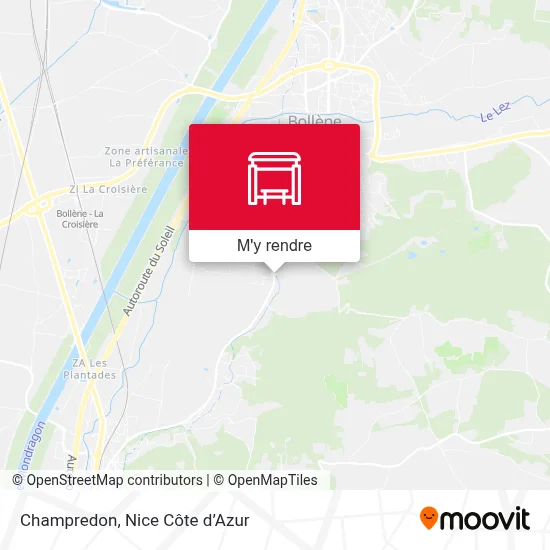 Champredon plan