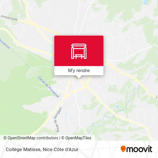 Collège Matisse plan