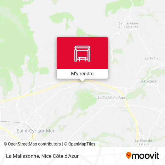 La Malissonne plan
