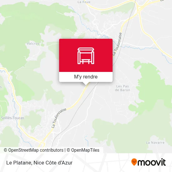 Le Platane plan