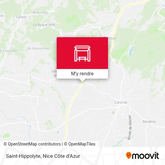 Saint-Hippolyte plan