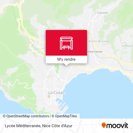Lycée Méditerranée plan