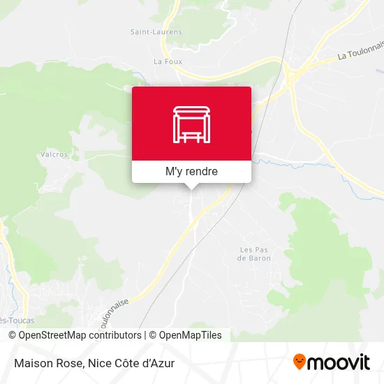 Maison Rose plan