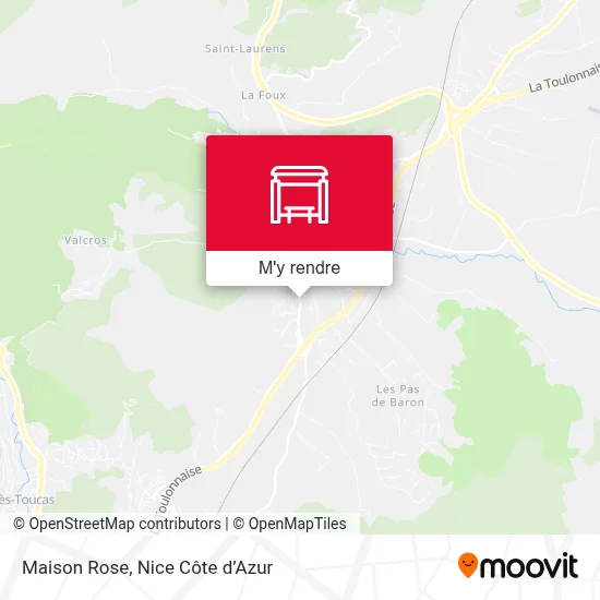 Maison Rose plan