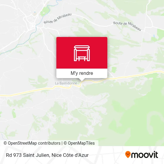 Rd 973 Saint Julien plan