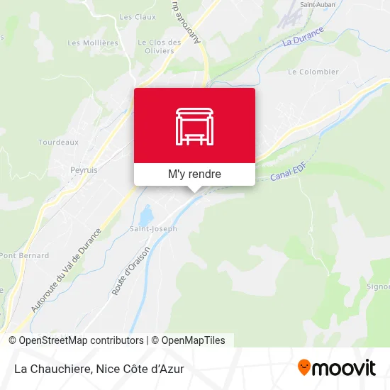 La Chauchiere plan