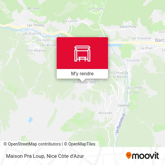 Maison Pra Loup plan