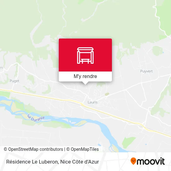 Résidence Le Luberon plan