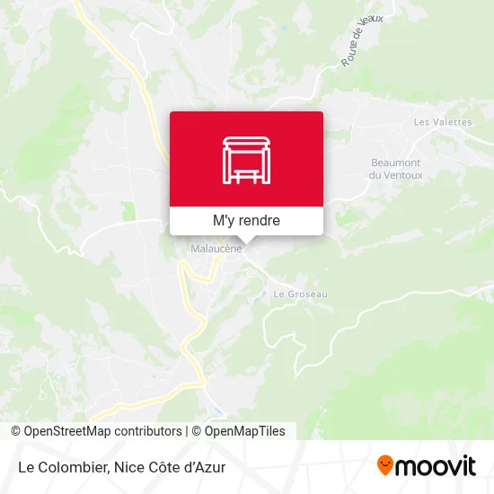 Le Colombier plan